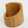 Sylca Designs Sylca Designs Geometric Wood Cuff, Yellow 1 Sylca Designs Sylca Designs Geometric Wood Cuff, Yellow