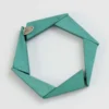 Sylca Designs Geometric Wooden Bracelet, Turquoise