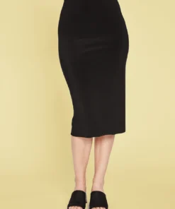 Sympli Tube Skirt, Black