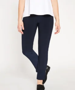 Sympli Narrow Pant Midi - Black