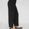 Sympli Angle Seam Lantern Pant, Black
