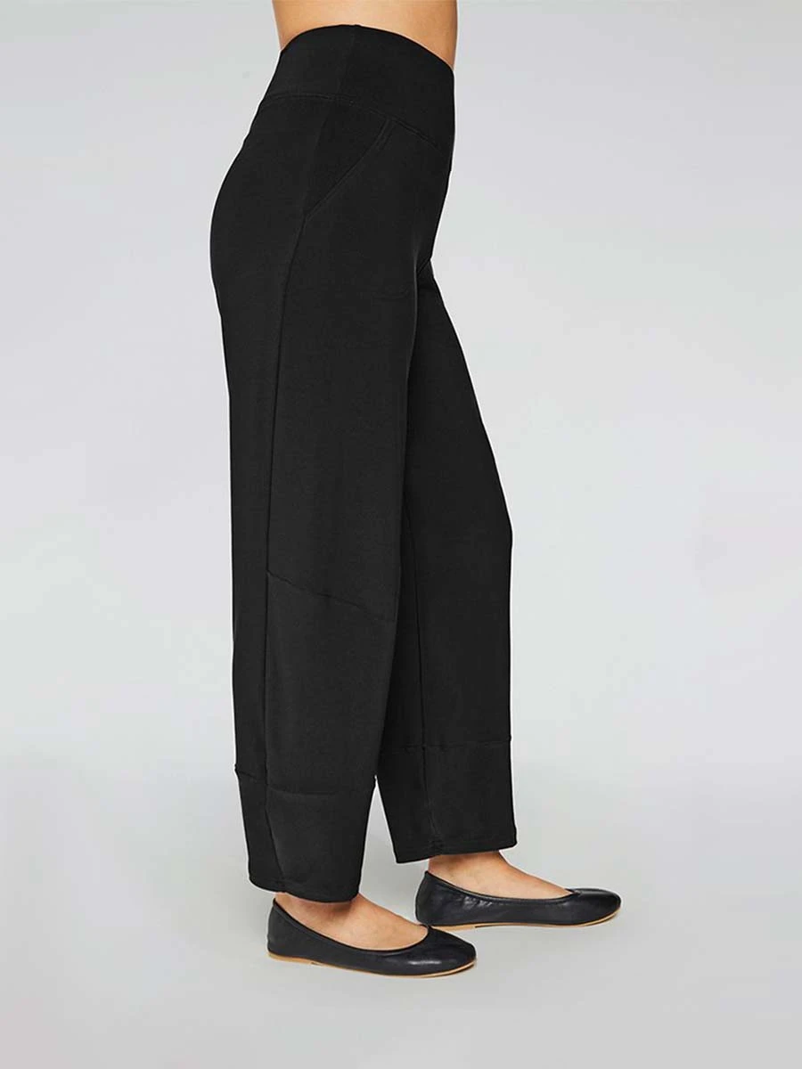 Sympli Angle Seam Lantern Pant, Black 3 Sympli Angle Seam Lantern Pant, Black
