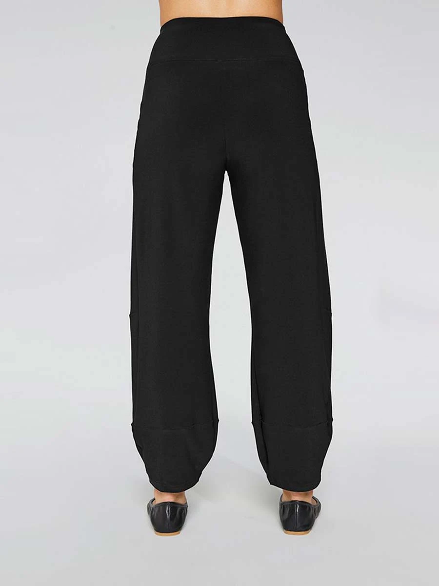 Sympli Angle Seam Lantern Pant, Black 5 Sympli Angle Seam Lantern Pant, Black