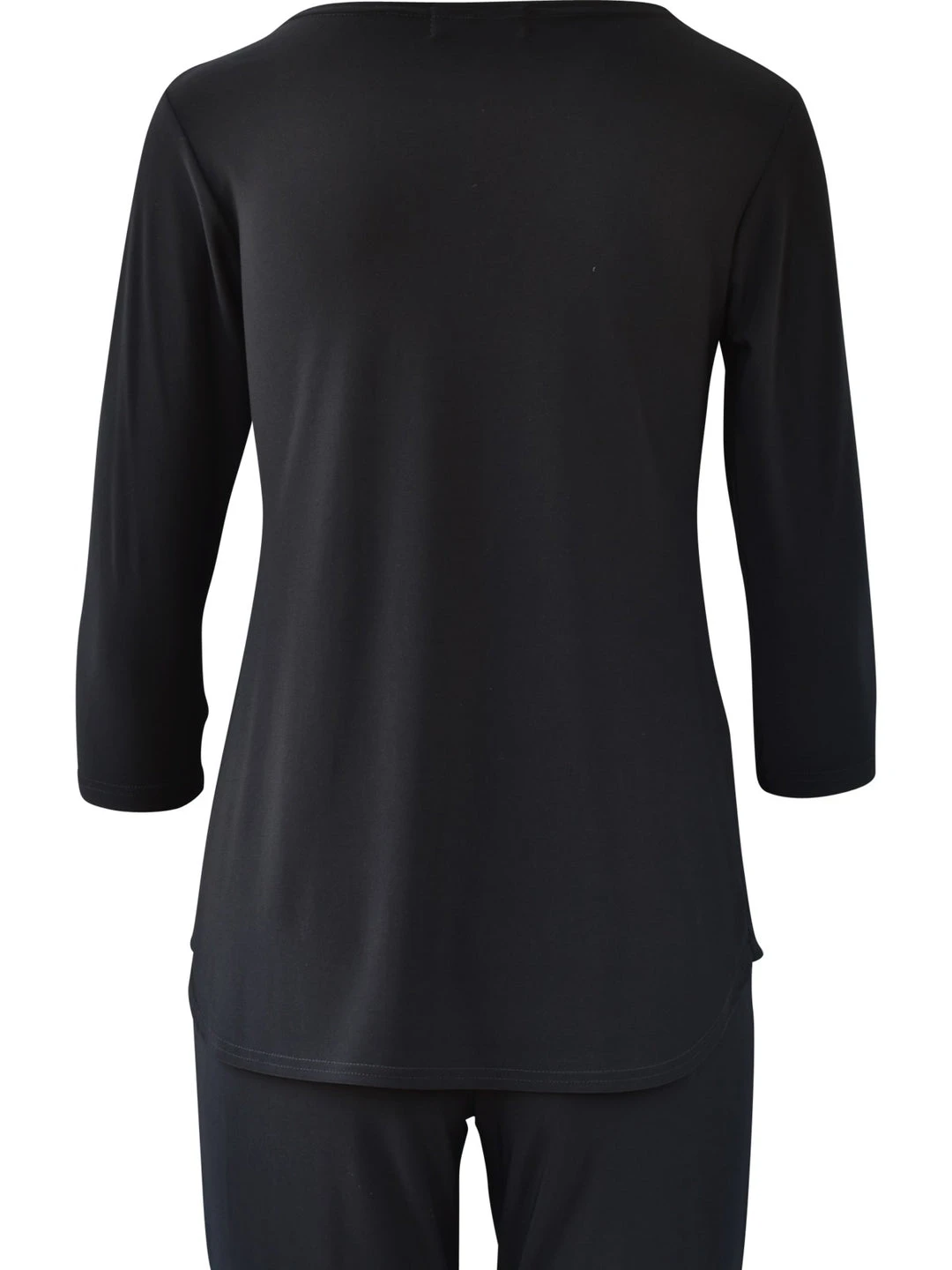 Sympli Go To Classic T Relax, 3/4 Sleeve, Black 8 Sympli Go To Classic T Relax, 3/4 Sleeve, Black