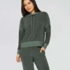 Sympli Sympli Motion Sweatshirt, Melange Olive 1 Sympli Sympli Motion Sweatshirt, Melange Olive