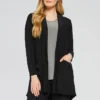 Sympli Sympli Shawl Collar Pocket Cardigan, Black 2 Sympli Sympli Shawl Collar Pocket Cardigan, Black