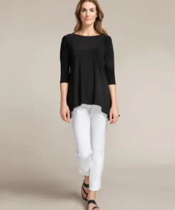 Sympli Sympli True T, 3/4 Sleeve, Black