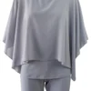 Sympli Whisper Boxy Top, Silver 1 Sympli Whisper Boxy Top, Silver