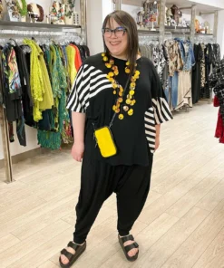 Trine Kryger Simonsen Tonia Drop Crotch Pants, Black Trine Kryger Simonsen