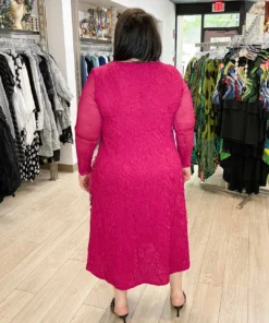 Vanite Couture Vanité Couture Floral Embroidered Dress, Rose 13 Vanite Couture Vanité Couture Floral Embroidered Dress, Rose