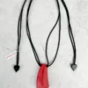 Zsiska Emocion Pendant Necklace, True Red Zsiska