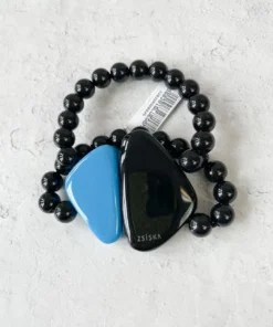 Zsiska Zsiska Olivia Double Strand Bracelet, Blue