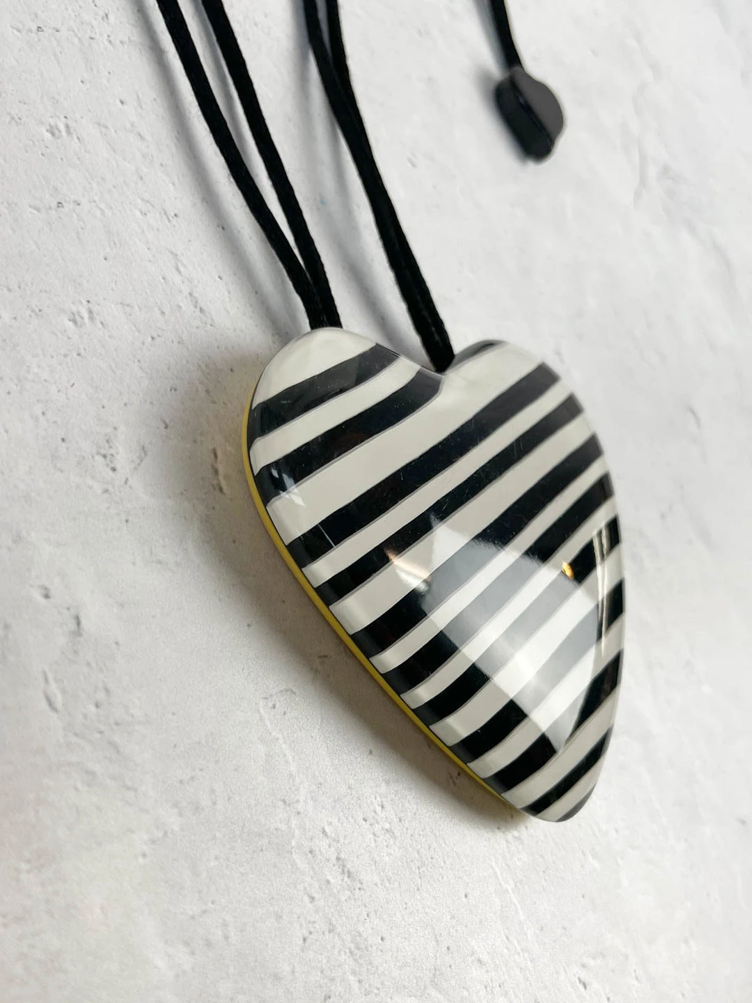 Zsiska Olivia Heart Pendant Necklace, Yellow 6 Zsiska Olivia Heart Pendant Necklace, Yellow