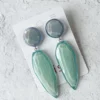 Zsiska Zsiska Playa Drop Post Earrings, Aqua/Blue 2 Zsiska Zsiska Playa Drop Post Earrings, Aqua/Blue