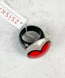 Zsiska Pop Art Ring, Red 8 Zsiska Pop Art Ring, Red