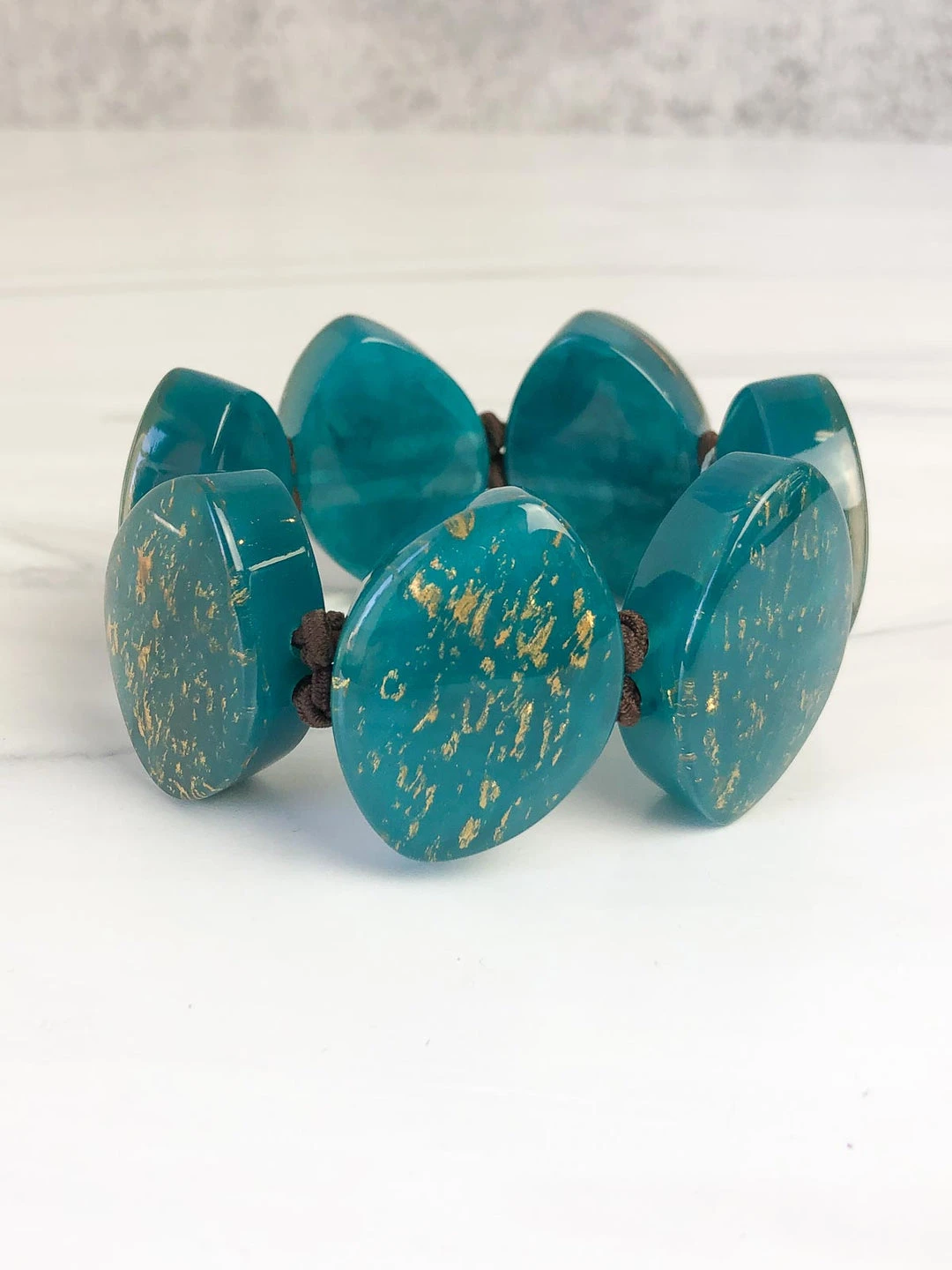 Zsiska Rhea Bracelet, Teal Zsiska 3 Zsiska Rhea Bracelet, Teal Zsiska